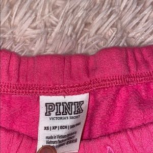 Pink sweatpants!! Size x-s